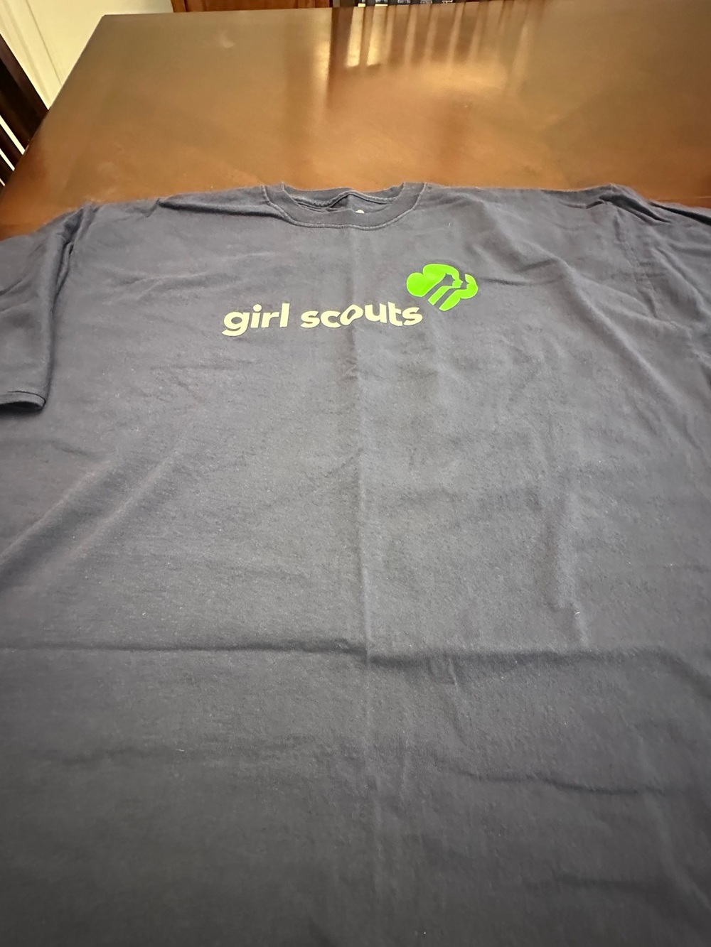 Vintage Girl Scouts Logo Graphic T-Shirt Official Adult Tee